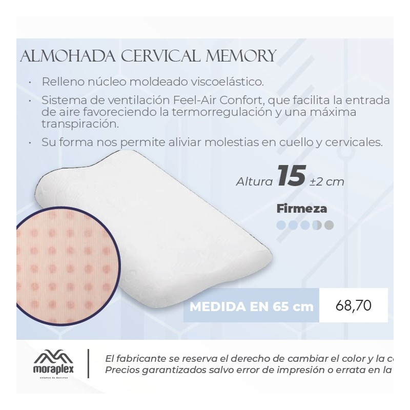 Almohada Memory Cervical