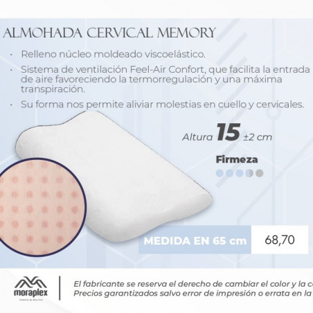 Almohada Memory Cervical