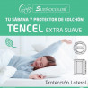 Protector de colchón Tencel con protección lateral