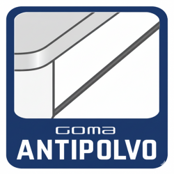 Goma antipolvo para canapé