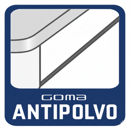 Goma antipolvo para canapé