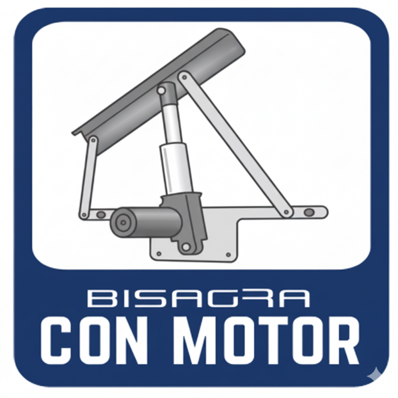 Bisagra eléctrica para canapé